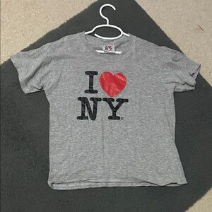 Kids 'I Love NY' Gray T-Shirt